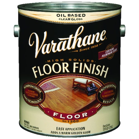 Varathane Gloss Clear Oil-Based Floor Finish 1 gal 130031